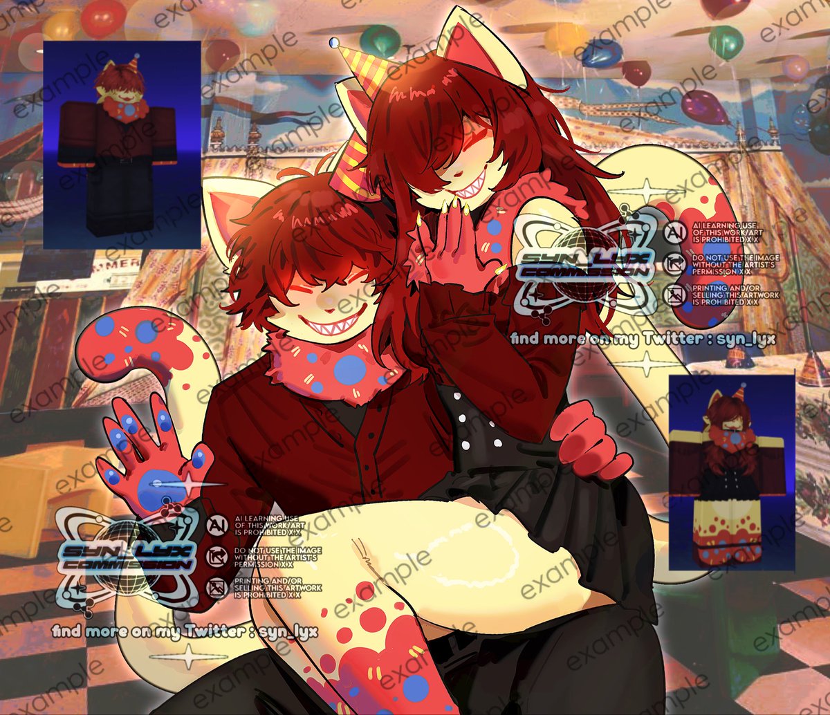 commissioned by ciomna
🎈#robloxart