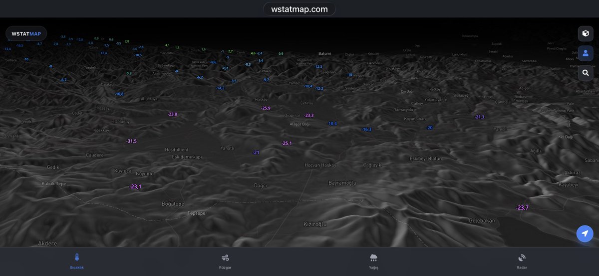 İç Anadolu’nun doğusu ve Doğu Anadolu’da Antarktika soğukları etkili oluyor, Ardahan Göle -31.5°’ye düştü. Bakalım -40°’ye yaklaşan yerler olacak mı