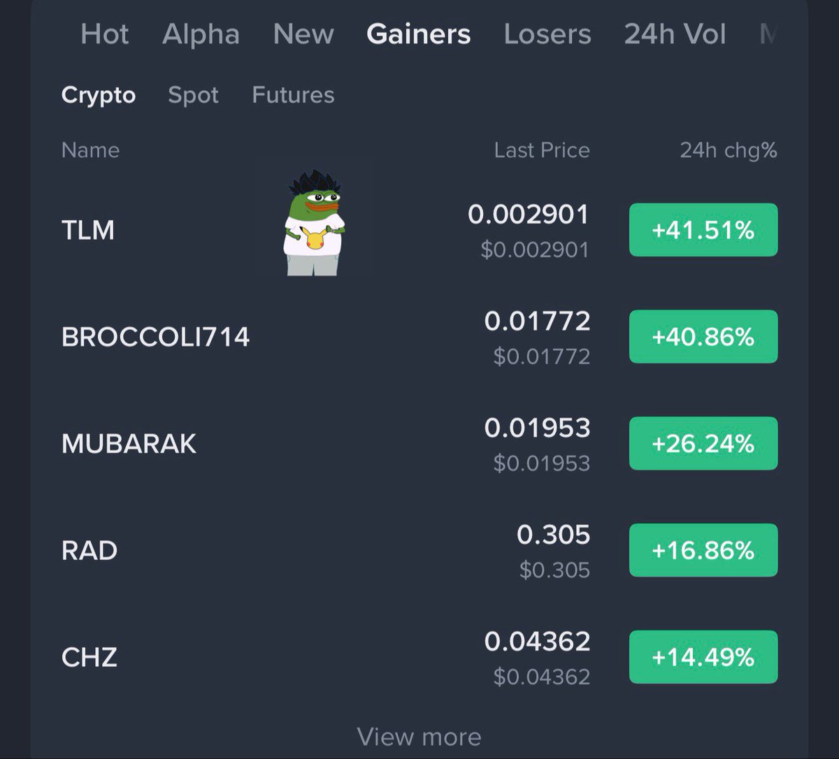 CryptoGemRnld's tweet image. $SYS on #binance 
9% running profit ✅

Previous call
$TLM 100% in 2 hours
$PIXEL 20% in 1 hour
$CGPT 10% in 1 day

4 of 4 calls are successful &amp;amp; running profit.

Like &amp;amp; Retweet highly appreciate it ❤️ more setup’s will come