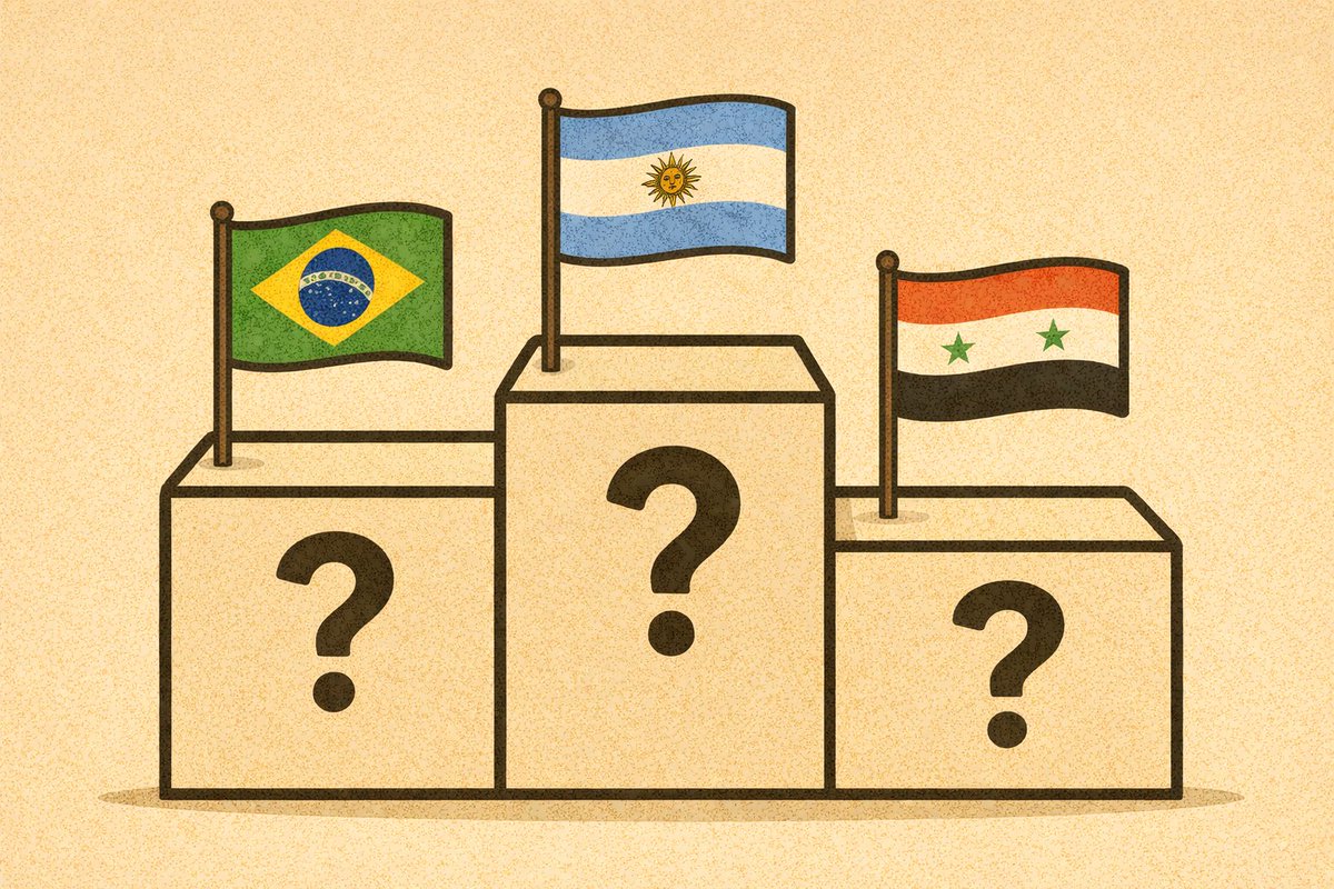 ¿Cuál es el país del 2025?

Siguiendo la tradición del <a href="/TheEconomist/">The Economist</a> me aventuré a apostar por cuál es el país que muestra un mayor progreso en materias económicas y financieras. En el podio destacan dos gigantes latinoamericanos: Argentina y Brasil.

linkedin.com/pulse/newslett…