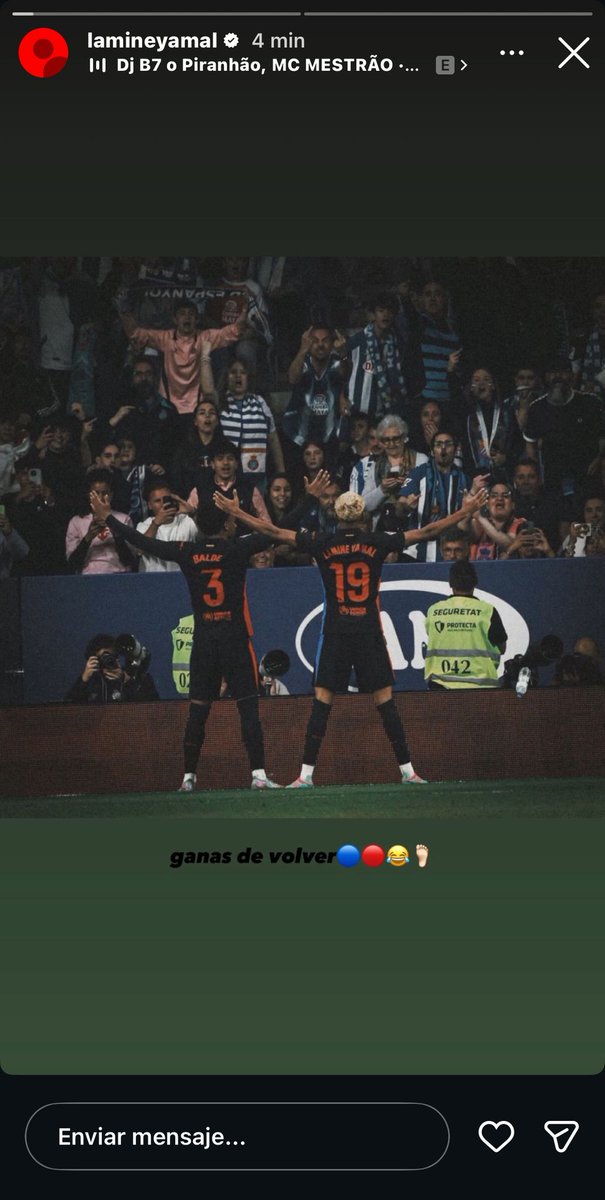 partidazocope's tweet image. 💥 Lamine Yamal calienta el derbi catalán

🧐 "Ganas de volver"

📻 #PartidazoCOPE