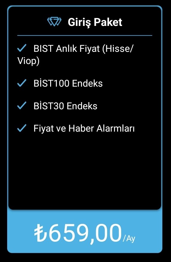 illmntd's tweet photo. Bir sürü Telegram Botunun bedava verdiği hizmetleri bu ortamda bu fiyatları talebetmek saçmalığın ötesinde b*okunu çıkarmak... 
#bist #veriyayınpaketi #derinlik #anlıkveri
@Matriks_IQ @MatriksMobilIQ @MatriksData https://t.co/yDv7UIAyDu