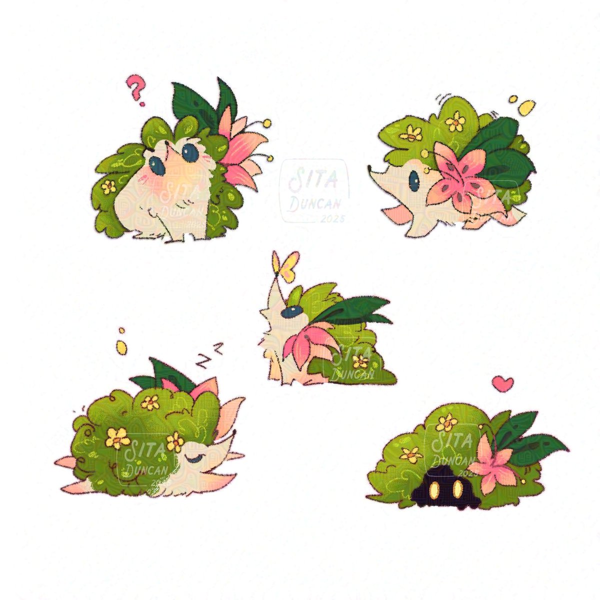 Sitaart's tweet image. Shaymin friends