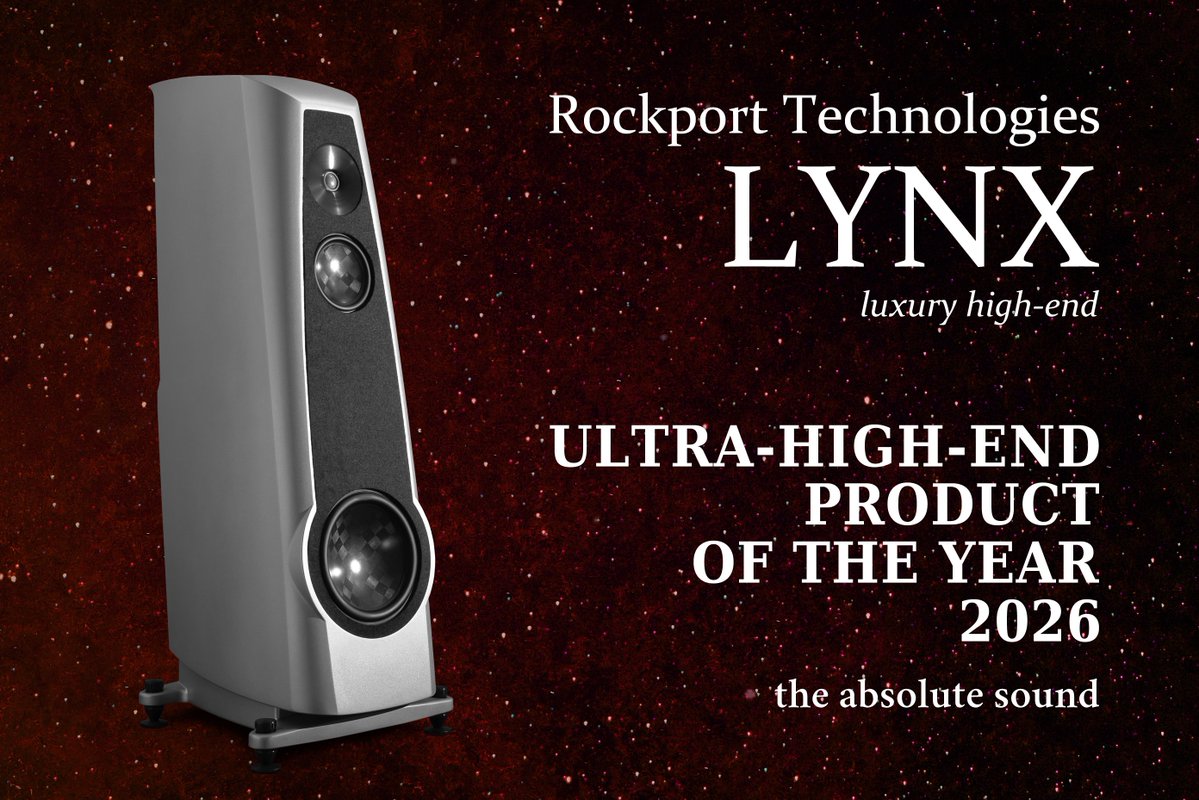 _AudioReference's tweet image. The Absolute Sound ha assegnato il riconoscimento "Product of the Year 2026", categoria ultra-high-end, ai lussuosi diffusori da pavimento Lynx realizzati dall'azienda statunitense Rockport Technologies.

audioreference.it/?page=news&amp;amp;id=…
#AltaFedeltà #RockportTechnologies #RockportLynx