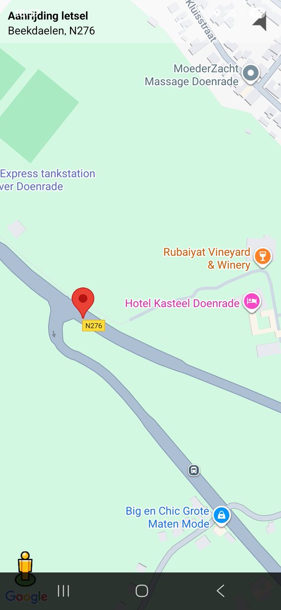 Aanrijding met letsel op N276 bij Oirsbeek