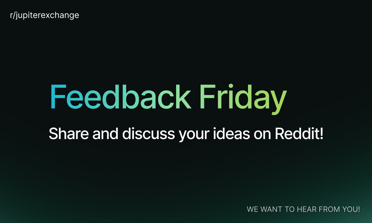 JUP Reddit Updates tweet media