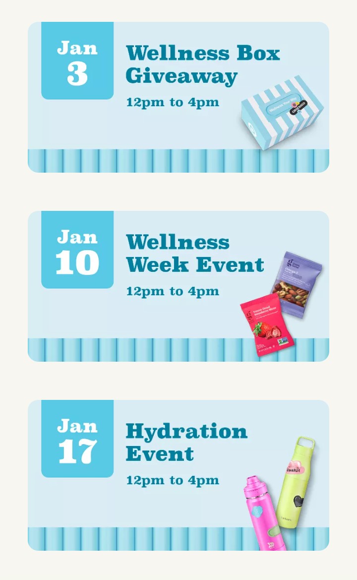 HaveFunAt's tweet image. Target #January #giveaway