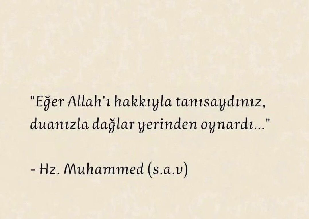 - Hz Muhammed (s.a.v)