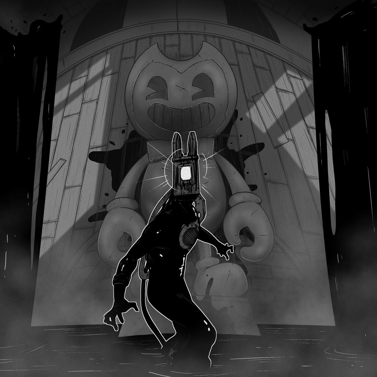 You’re never alone in the darkness. #BENDY