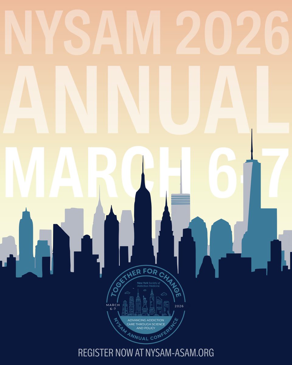 New York Society of Addiction Medicine tweet media