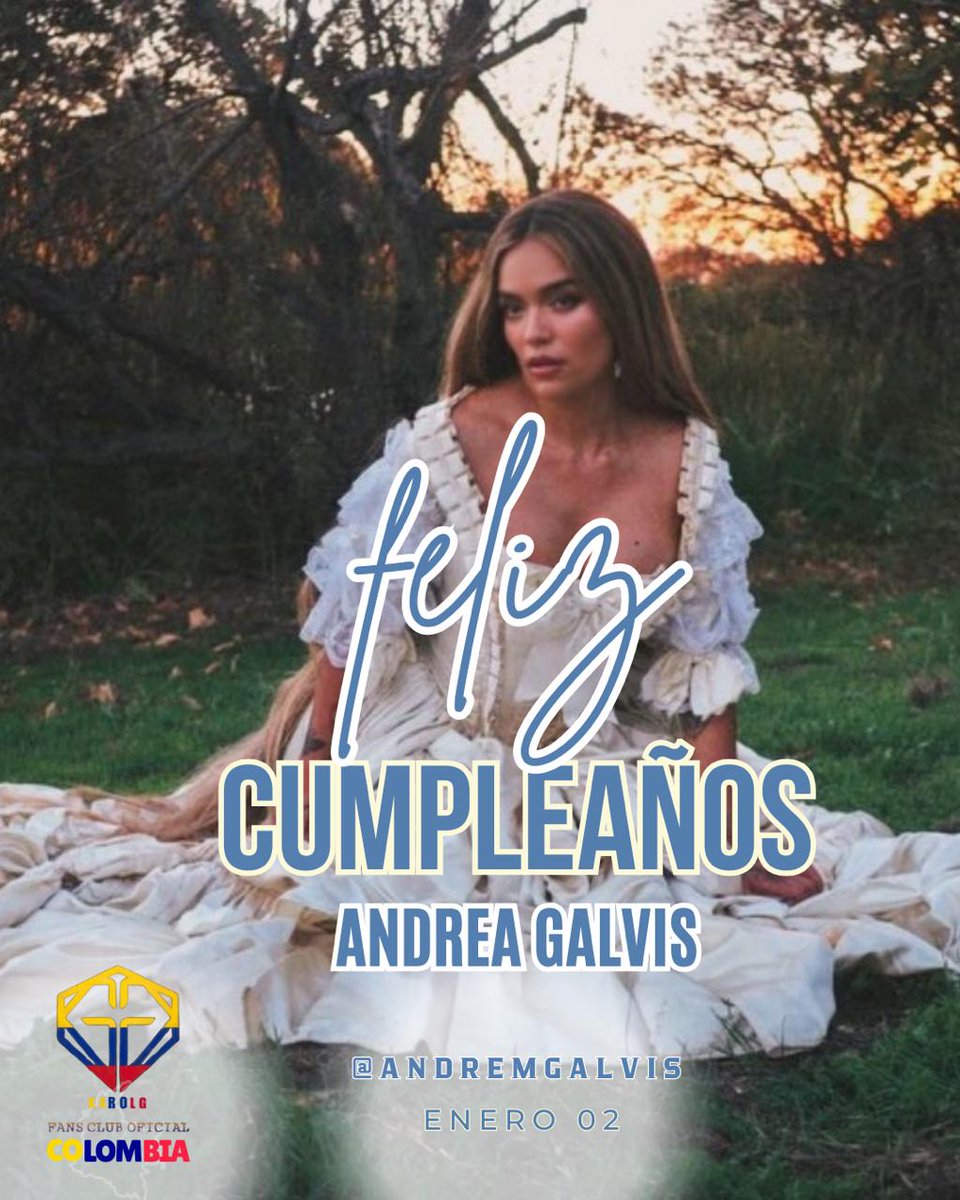 Feliz Cumpleaños Andrea. Te deseamos que pases un día maravilloso, junto a todo lo que te hace feliz. Que este nuevo año este lleno de amor, felicidad y salud.

Te queremos mucho!! 

FCG COLOMBIA 🇨🇴🧡