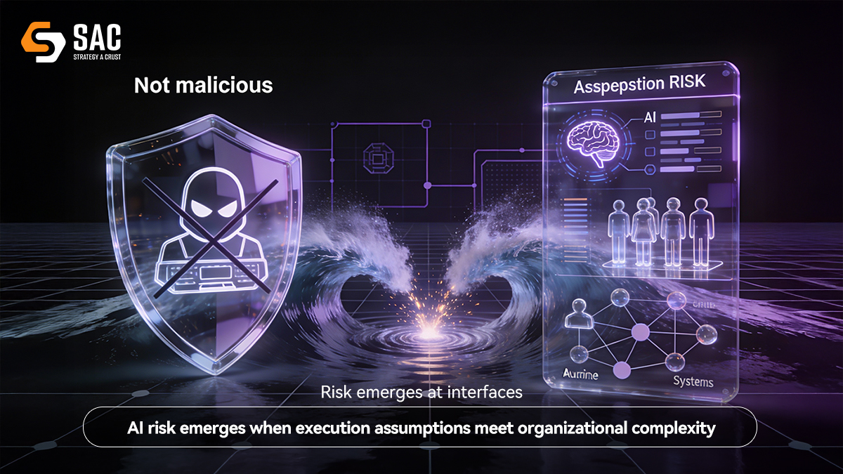 Most AI risks aren’t malicious.

They emerge when execution assumptions collide with real organizational complexity. 🌊
#AIInfrastructure #Risk #DeAI