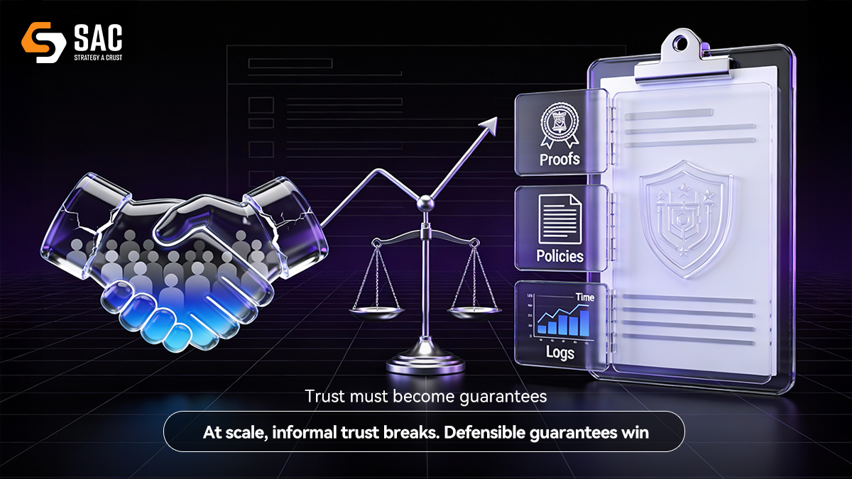 As AI systems scale, informal trust stops working.

Someone eventually needs guarantees they can defend. ⚖️
#AITrust #Infrastructure #DeAI