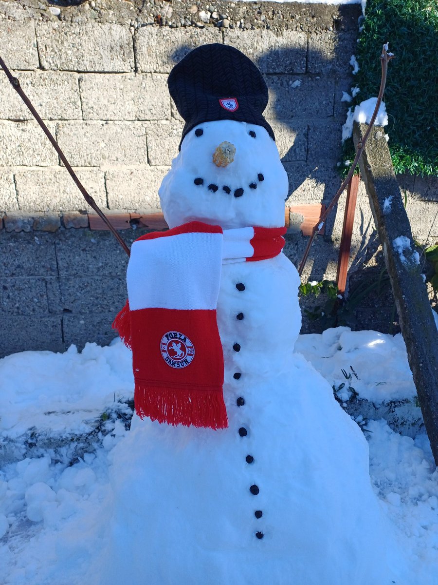 Bu şehrin kardan adamlari da <a href="/Samsunspor/">Samsunspor 🇹🇷</a> 'ludur 🥰