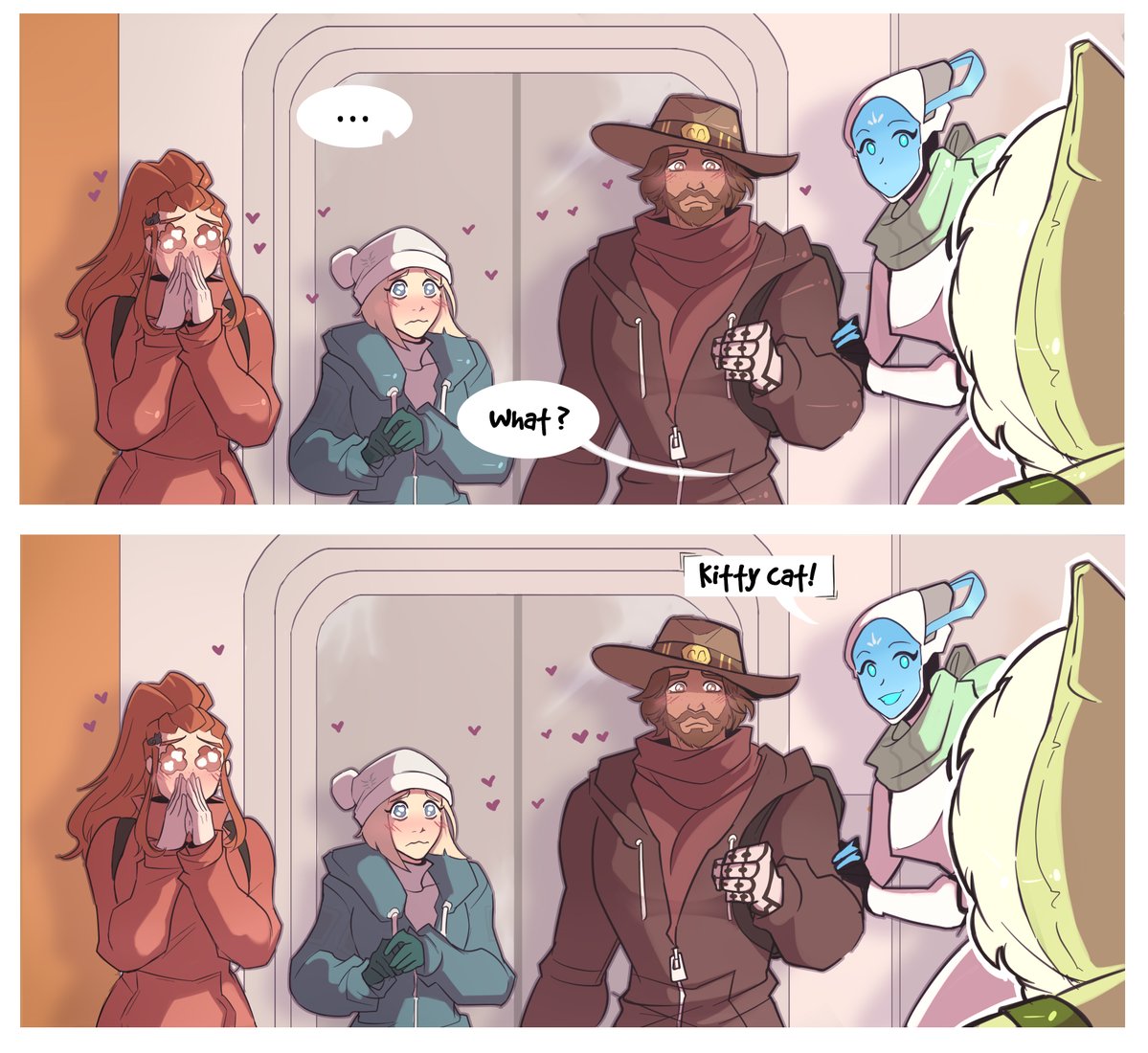 Grezzirossi's tweet image. Kitty cat 🐈
#Overwatch2