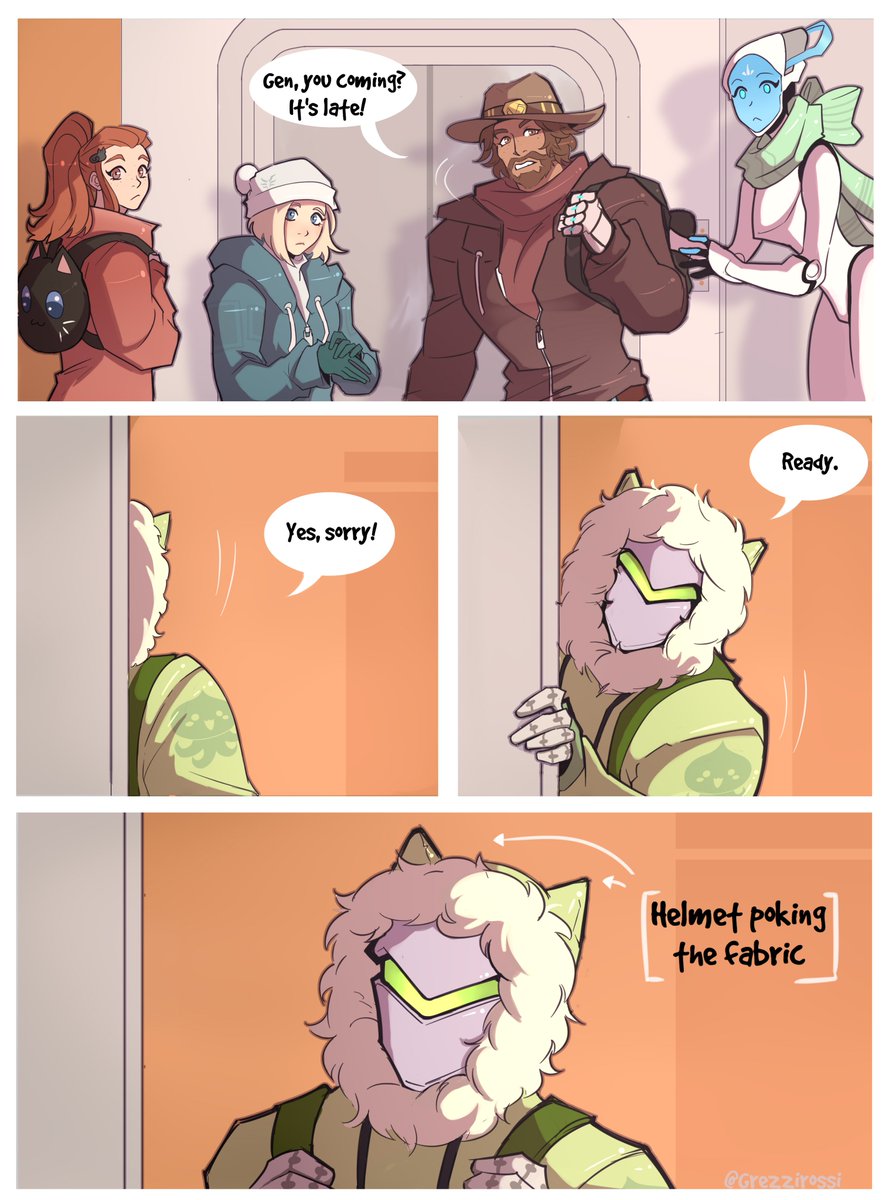 Grezzirossi's tweet image. Kitty cat 🐈
#Overwatch2