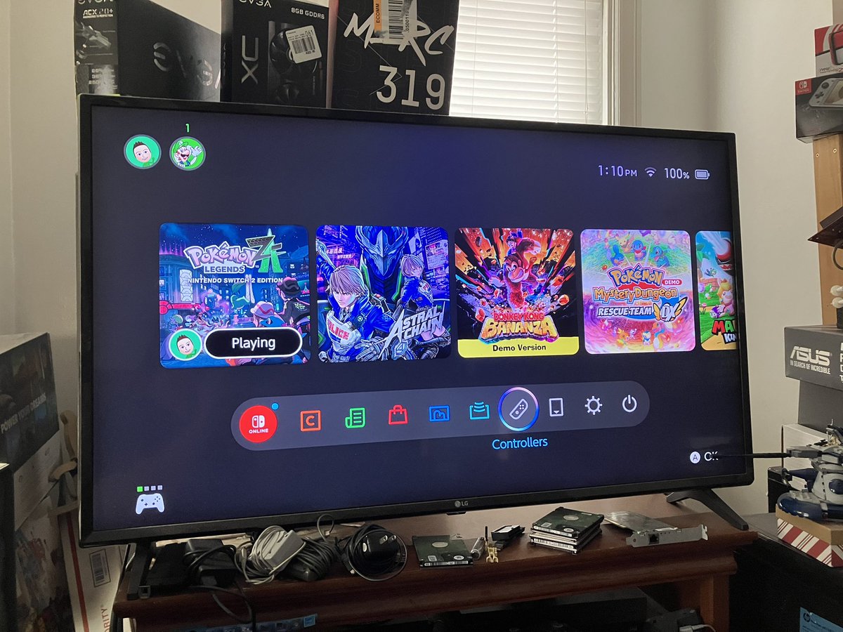 Just bought a switch 2, I decided to get it before prices inflate on them. Time to retire the old tired switch 1(though I’ll probably still use it)