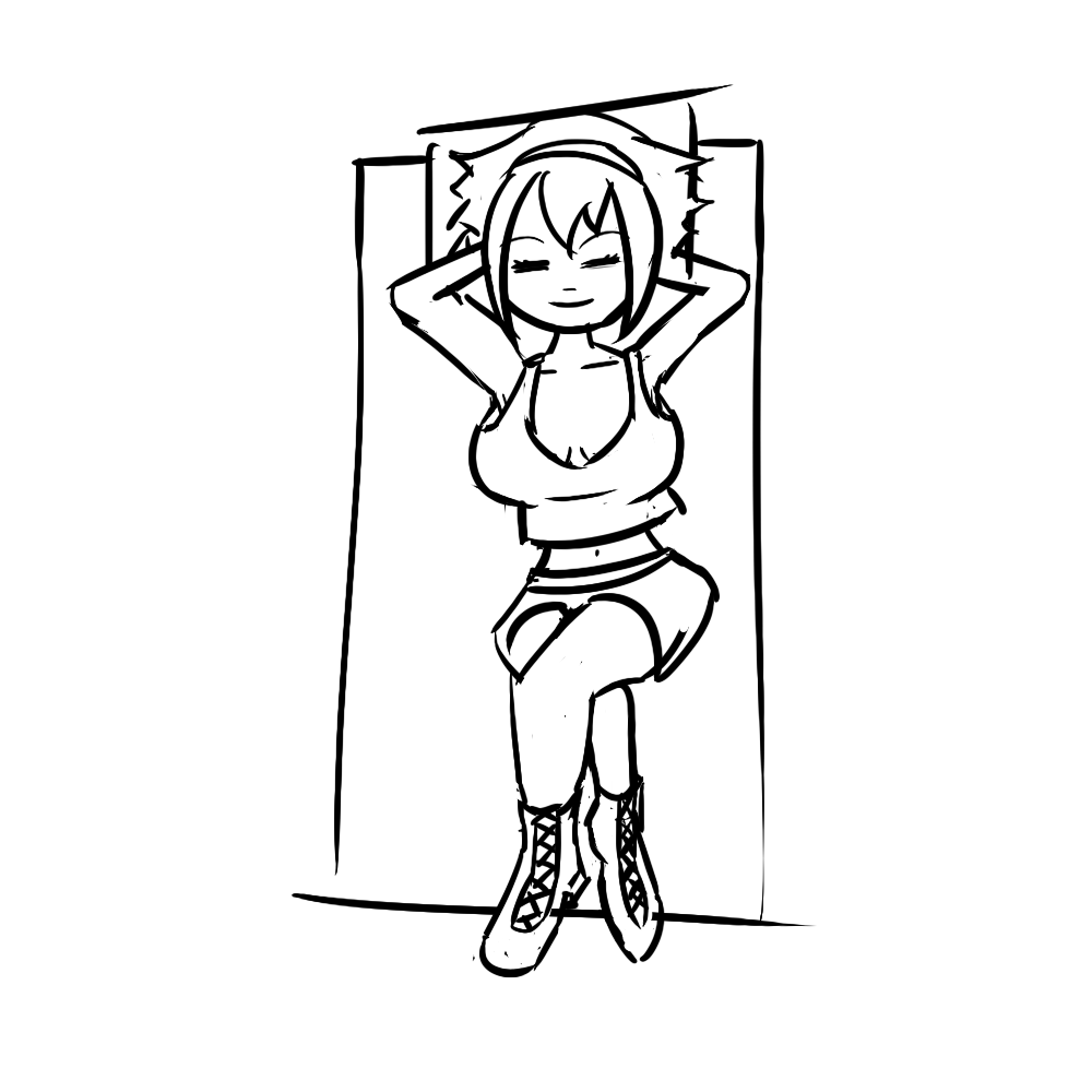 Me relaxing on a campbed in Kenshi before the journey to get eaten by cannibals.