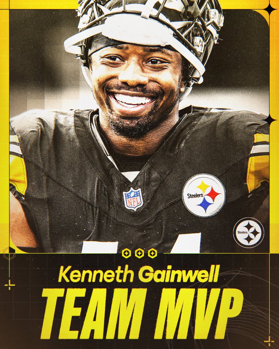 .<a href="/KENNETHGAINWEL/">Kenneth Gainwell 14</a> was voted the 2025 Team MVP by his teammates 💪

📝: bit.ly/49oa4f7