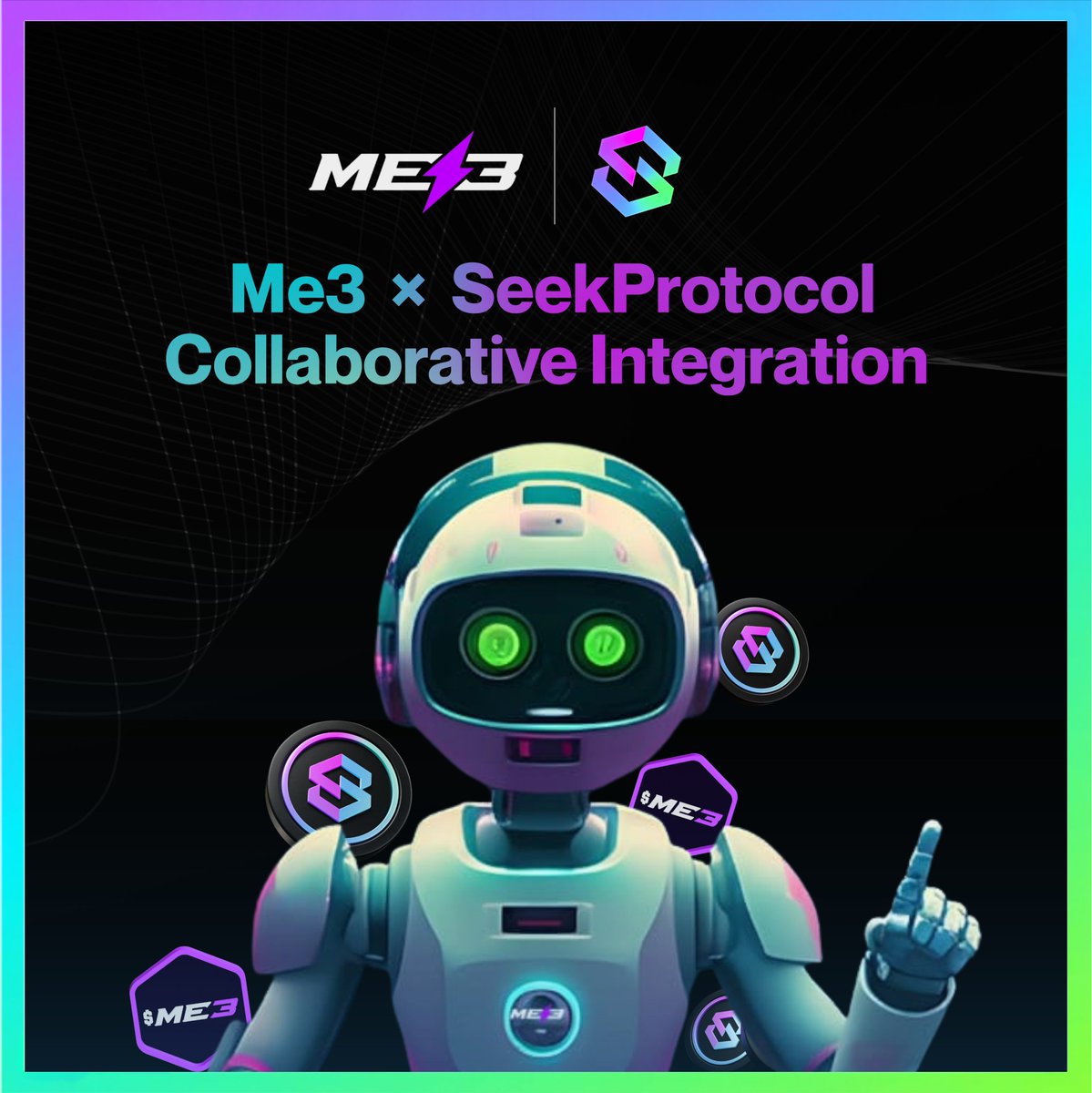 “Real engagement doesn’t idle.”

<a href="/Seekprotocol/">Seek Protocol</a> is excited to onboard <a href="/Me3Labs/">Gacha Galaxy | Intelligent Web3 Discovery</a> as a partner 

Me3 runs Gacha Galaxy, its flagship gamified experience built as a reward-driven hub where quests, gacha mechanics, and DeFi power everyday Web3 activity. A strong fit for SeekAR.