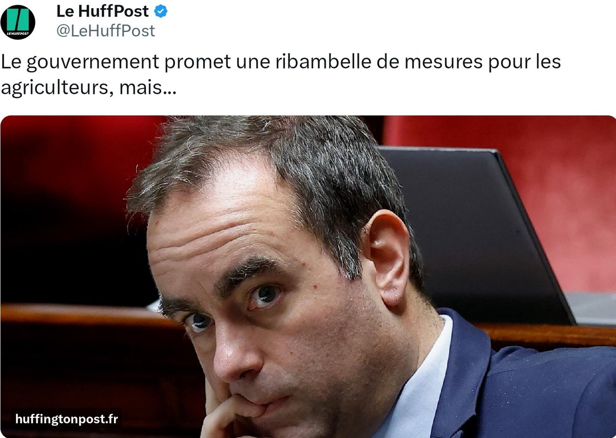 Il faut bien ça et avec quelques milliards d'€ pour séduire les agriculteurs et conclure discrètement l'accord MERCOSUR, pour mieux nous empoisonner avec des produits bourrés d'hormones et autres pesticides... 😏
