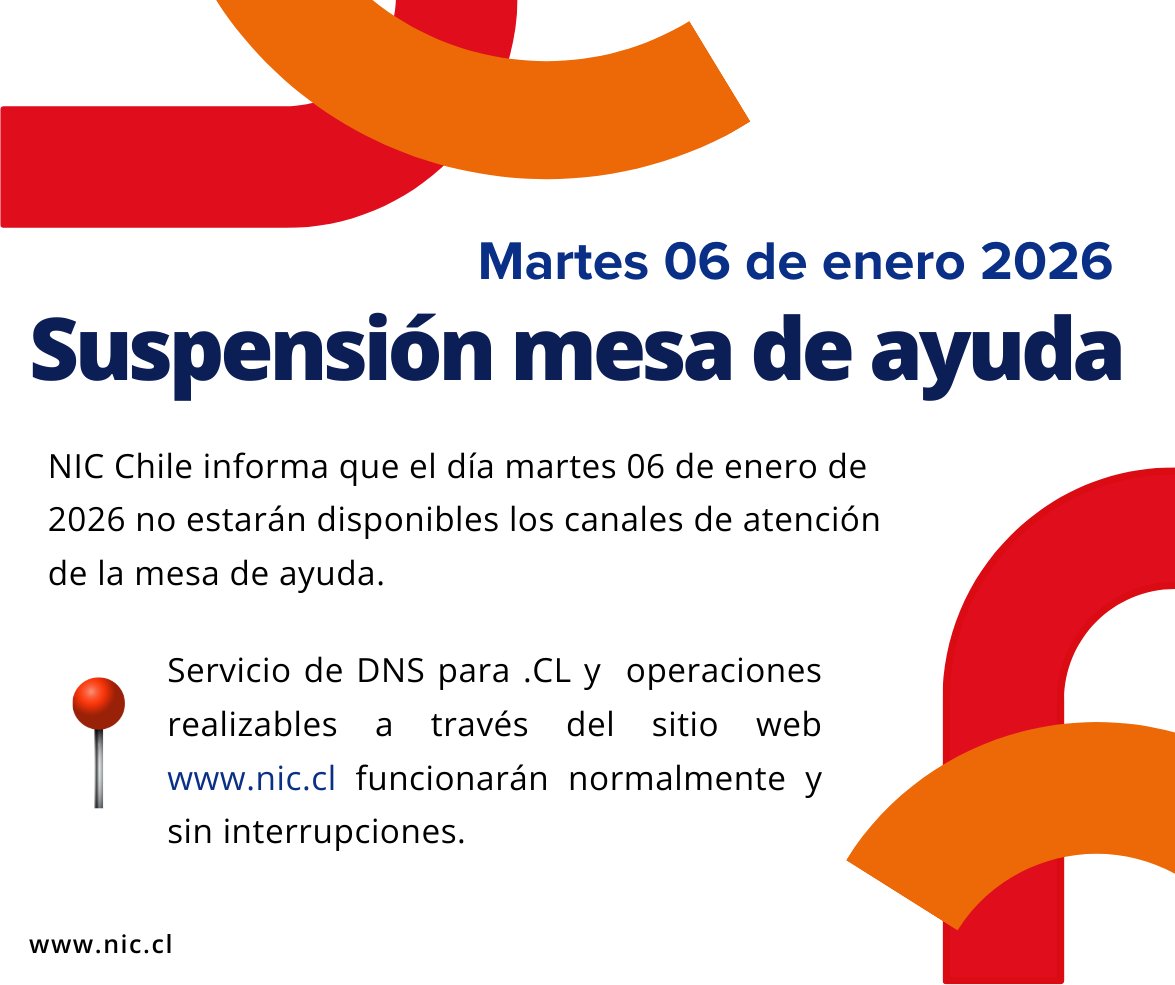 NIC Chile tweet media