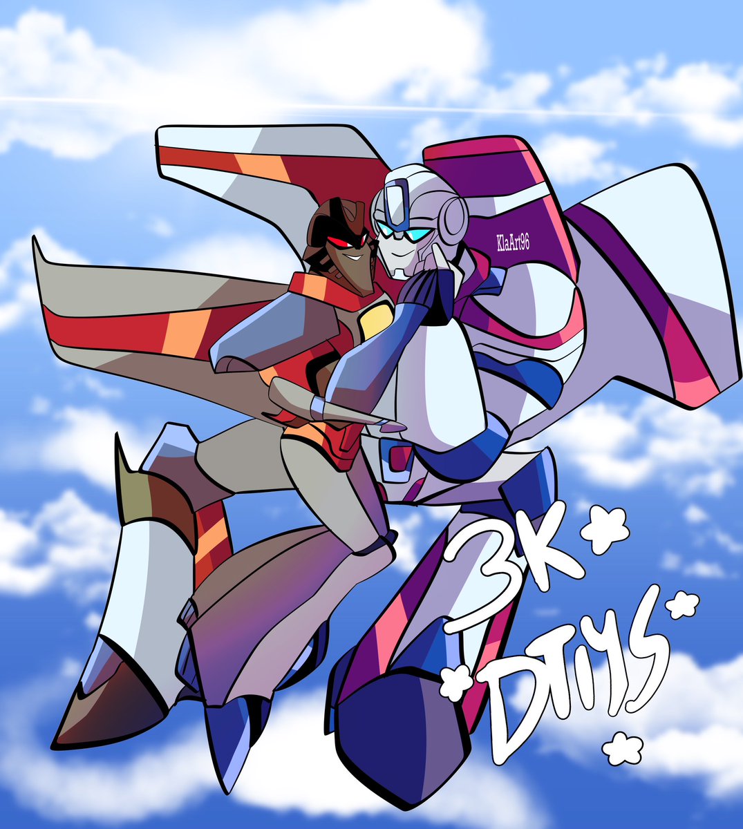 KlaArt96's tweet photo. congratulations here is my skystar tfa style version of your dtiys hope you like it
💙♥️✨🚀#skystar #starscream #skyfire #Transformers #Transformersanimated #transformersart #maccadams #ditys @pikakaistudios https://t.co/PeBHrOdRRM