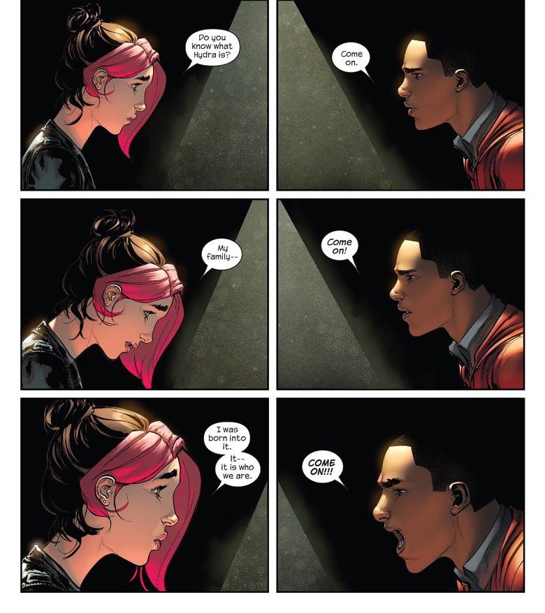 ThatComicFan3's tweet image. Wait this is so Miles coded