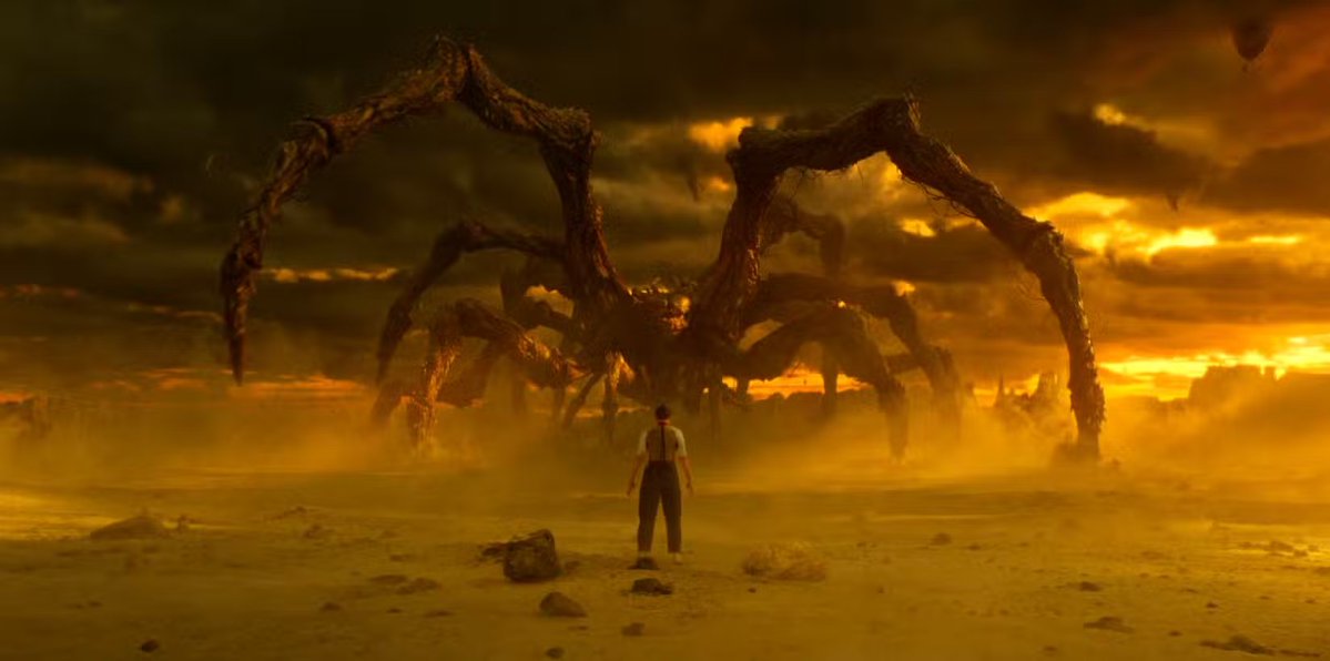 CultureCrave's tweet image. The Duffer Brothers were asked why no Demogorgons, Demobats, or Demodogs were in the 'Stranger Things' finale 

"Mainly it’s just that Vecna was not expecting this sneak attack on his home turf. Never in a million years could he even imagine that. They’re there somewhere"

"We…