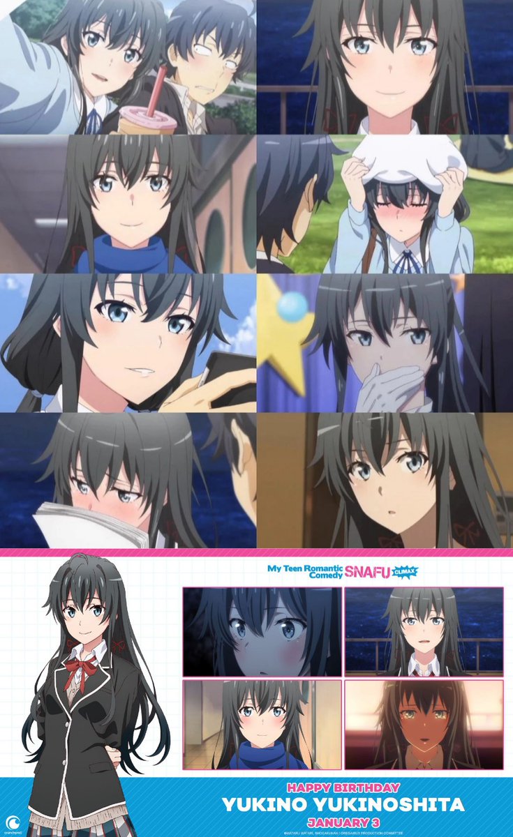 ChastooXD's tweet photo. Happy Birthday Yukino Yukinoshita! https://t.co/NyWPP6n6js