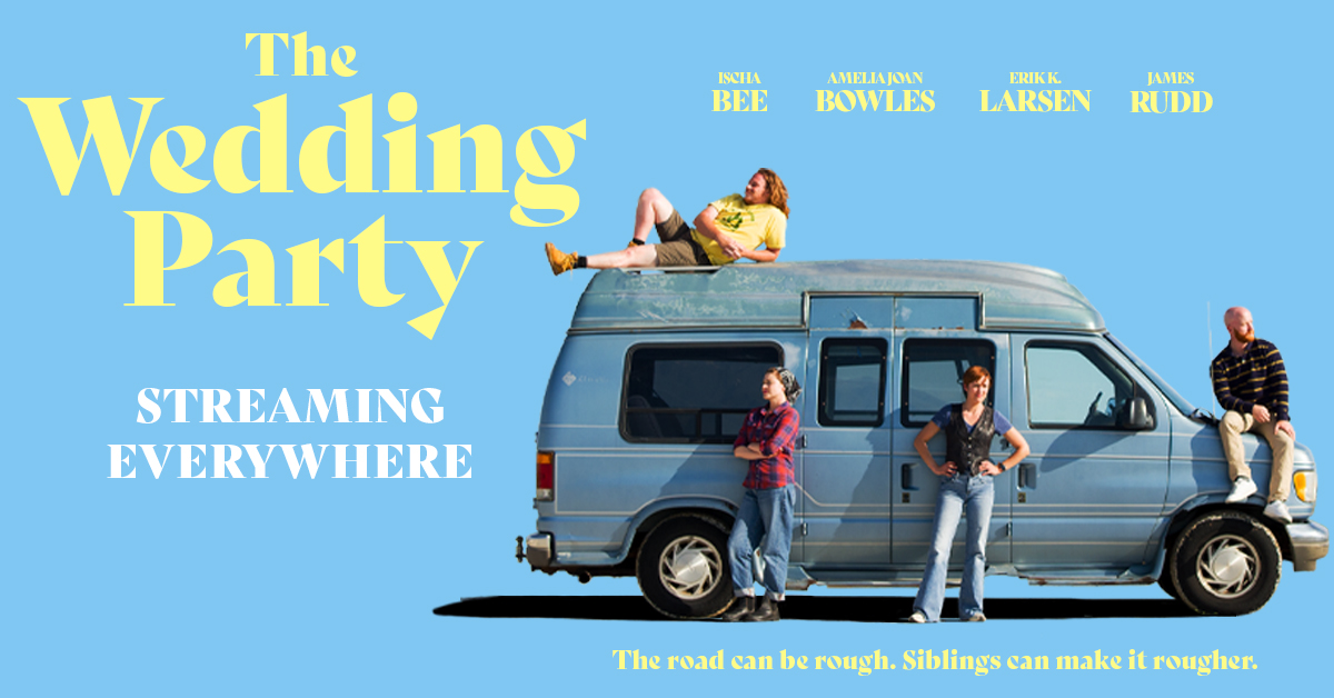 DeskPopEnt's tweet image. Streaming Everywhere! THE WEDDING PARTY - An ASD poet, out-of-work actor, ex-housewife, and her sister must survive a 1,400-mile road trip to make it to their parents' surprise wedding—together. #TheWeddingPartyMovie #Deskpop #Free4All