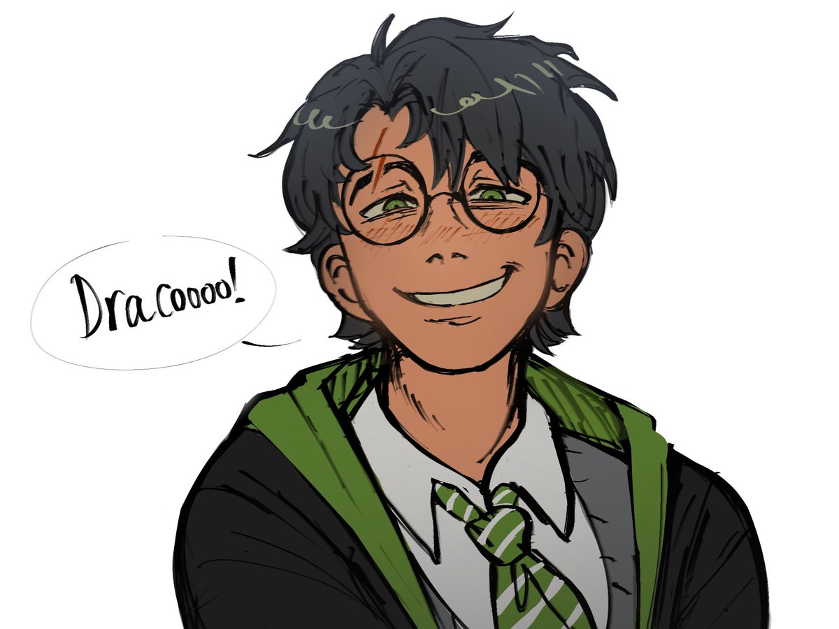 ssunnyiva's tweet photo. slytherin harryyy #hpdm #drarry https://t.co/MQ4olDpbn4
