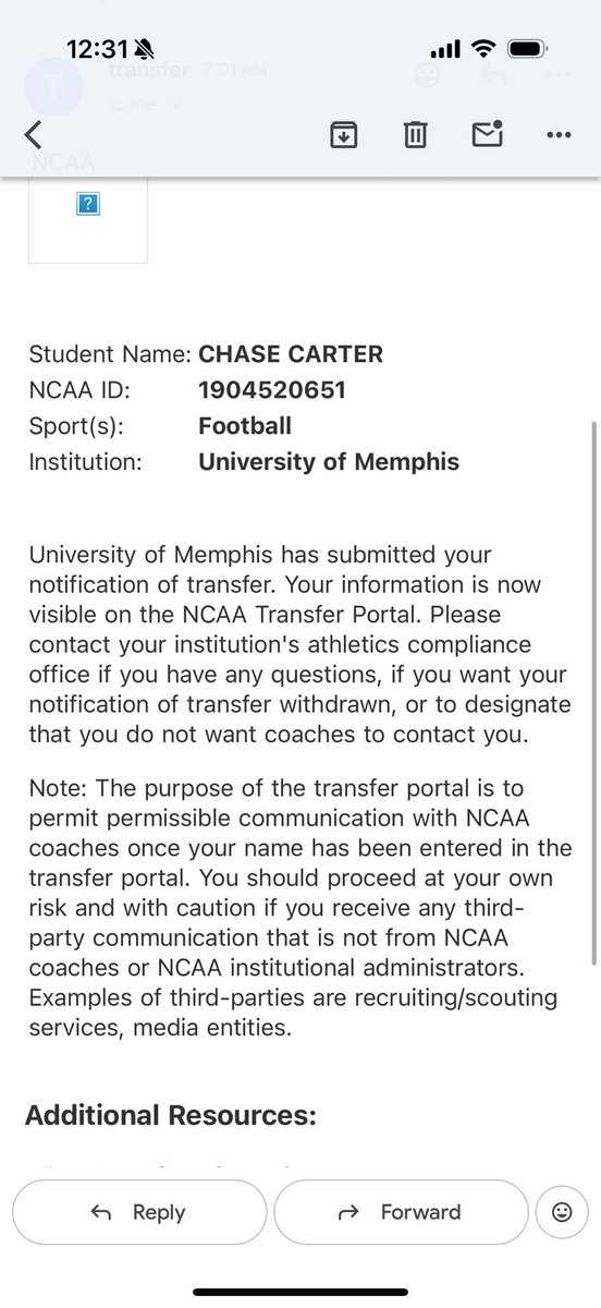 Chase Carter tweet media