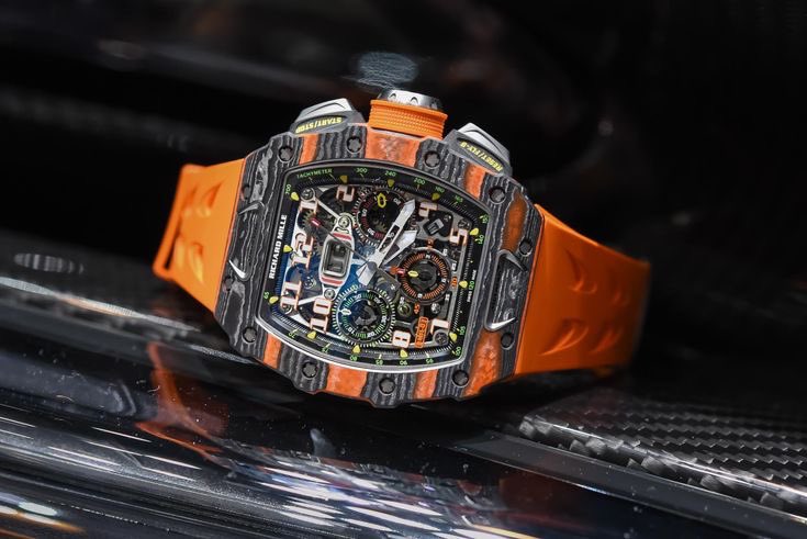 TheHidenLabel's tweet photo. 10. RM 50-03 McLaren F1 Tourbillon
Infused with "Graph TPT"—a material containing Graphene. It’s 6x lighter than steel but 200x stronger.
The ultimate F1 fan's dream. Total technical dominance. 🏁🧡

• Est. Value: $1,200,000 https://t.co/Jc7vKZpMLh