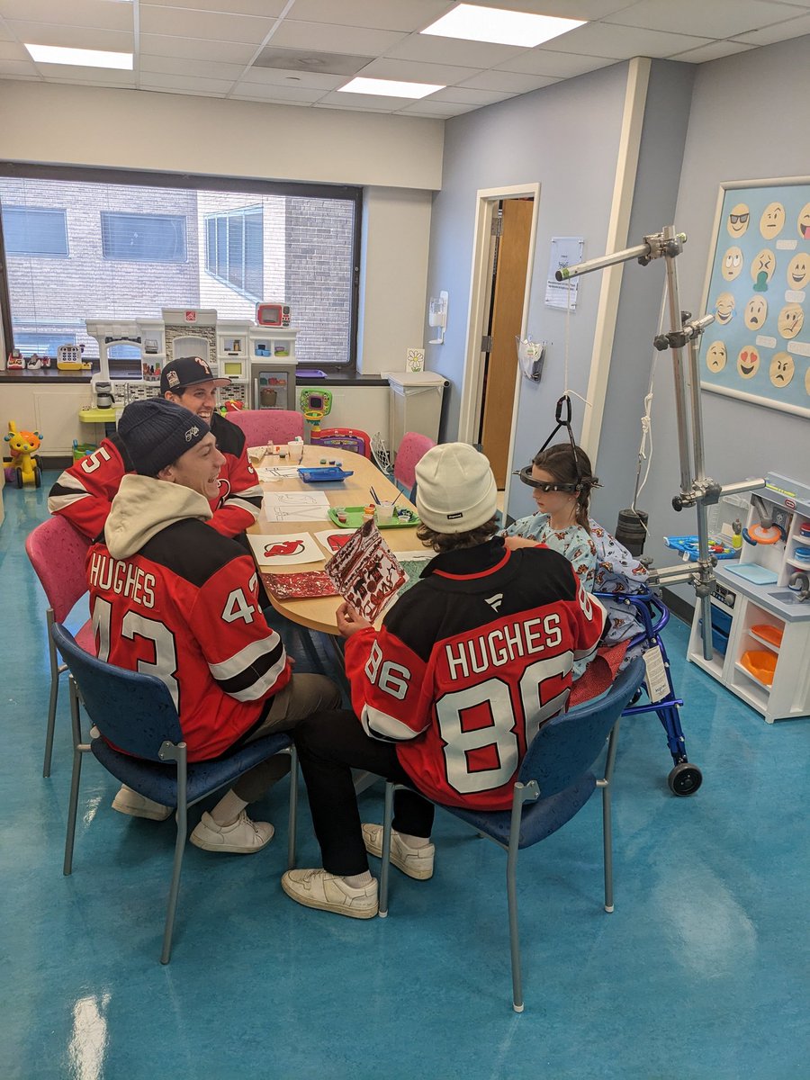 jaymers23's tweet photo. 1/3/26-We're going to the game!Daisy hopes to see the Hughes' &amp; Dillon on the ice.They saw her last year in the hospital during her 3-week halo stay&amp;spinal fusion-so uplifting she'll never forget it!Just celebrated her 1st Spineaversary-perfect timing for her 1st game! #njdevils https://t.co/t3IxCr4RSl