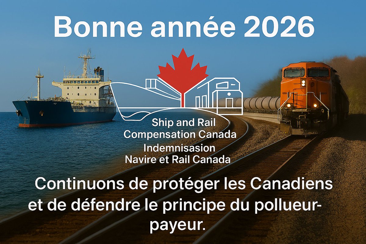 ShipRailCAN's tweet image. Indemnisation Navire et Rail Canada reste engagée à soutenir les victimes touchées par les déversements d’hydrocarbures provenant de navires et des accidents ferroviaires. Soutenons le principe du pollueur-payeur.

Visitez: navire-rail.gc.ca

#Navire #Rail #Indemnisation