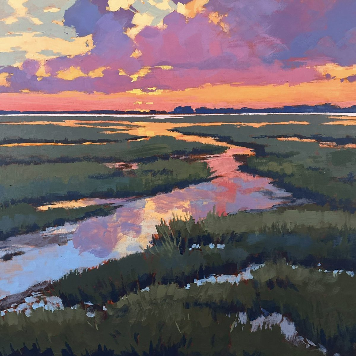JimMusilPainter's tweet photo. My Top 4 Paintings of 2025

My Studio Sale is on now! Use code STUDIO20 for 20% off these and all my prints.

4. CANOE LANDING
3. RED BEACH CHAIR
2. COASTAL EXPLORERS
1. TIDAL WETLANDS

Cheers 🍻 https://t.co/fkw3THxXBM