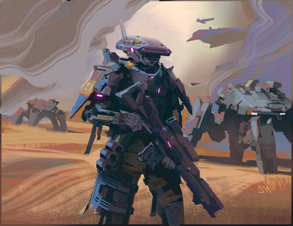 DarylMandryk's tweet image. night doodles  
#ArtistOnTwitter #digitalart #digitalpainting #sketch #webbypaint #HEAVYPAINT