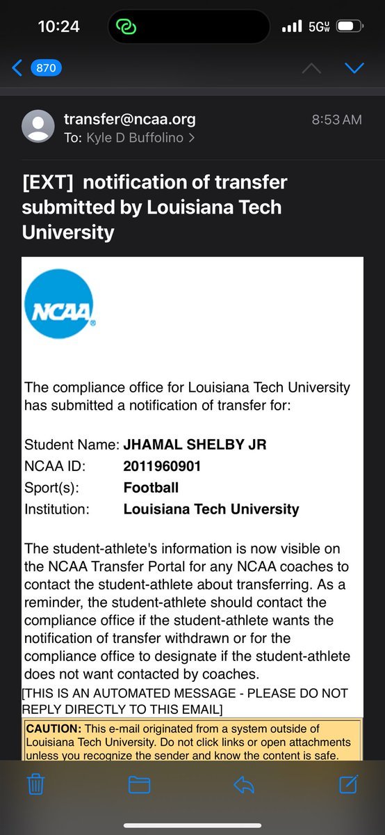 Jhamal Shelby jr. backup page tweet media