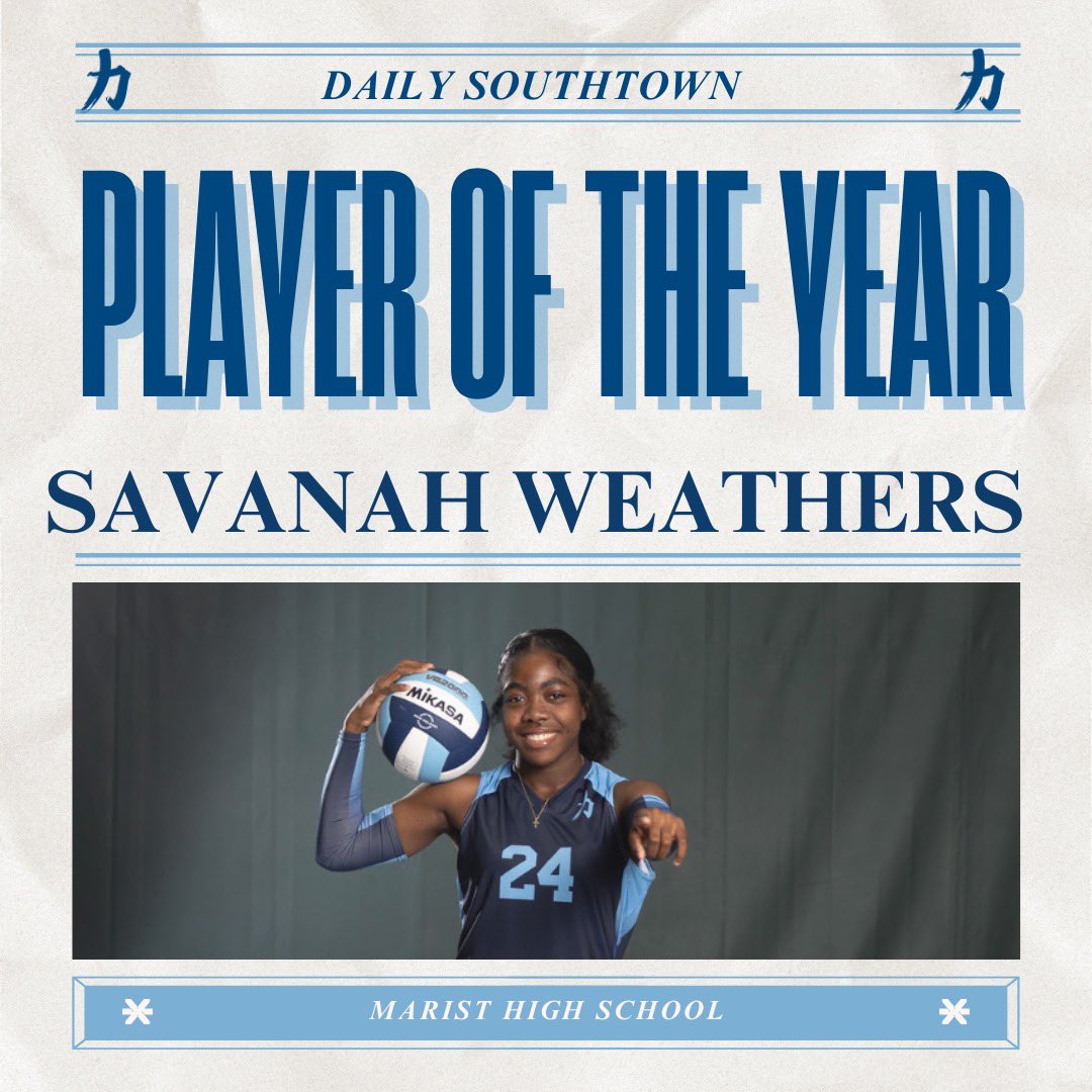 𝐏𝐥𝐚𝐲𝐞𝐫 𝐨𝐟 𝐭𝐡𝐞 𝐘𝐞𝐚𝐫!

Savanah Weathers has been named 𝐃𝐚𝐢𝐥𝐲 𝐒𝐨𝐮𝐭𝐡𝐭𝐨𝐰𝐧 𝐏𝐥𝐚𝐲𝐞𝐫 𝐨𝐟 𝐭𝐡𝐞 𝐘𝐞𝐚𝐫!

That makes it 𝐭𝐰𝐨 𝐲𝐞𝐚𝐫𝐬 𝐢𝐧 𝐚 𝐫𝐨𝐰 a Michio player has earned this recognition. Proud doesn’t even begin to cover it!