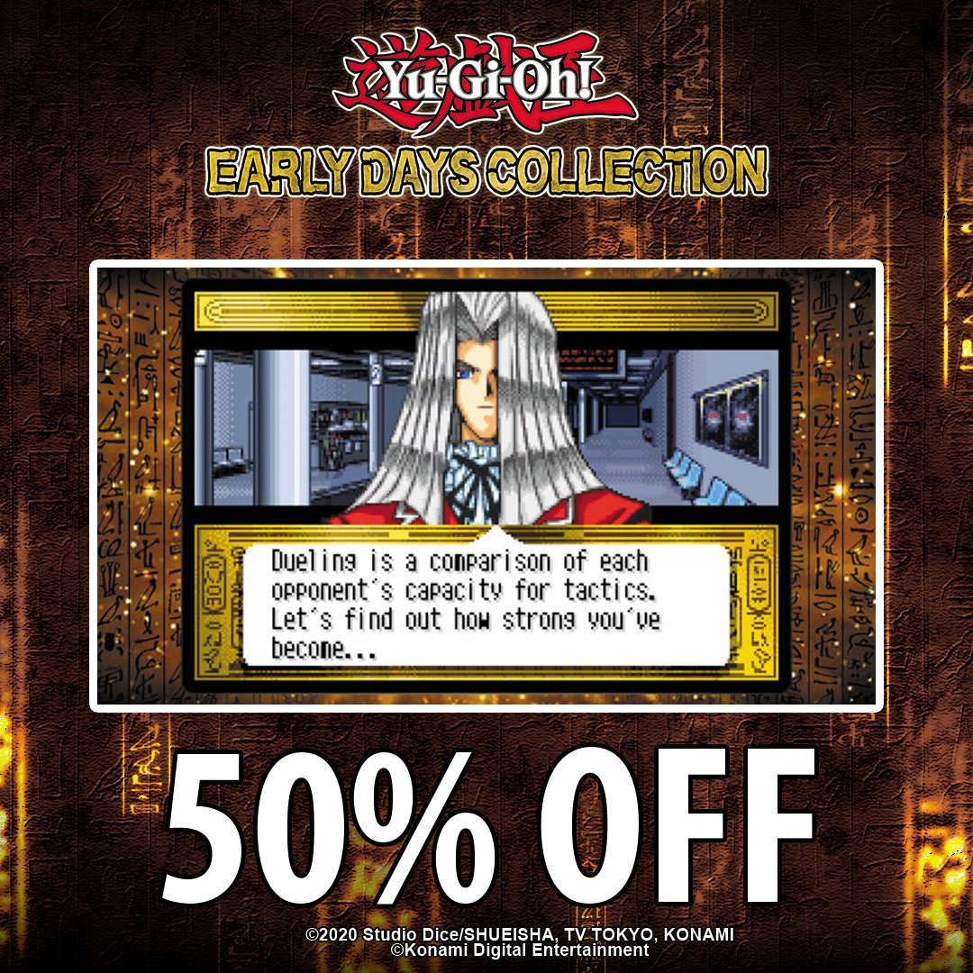 Yu-Gi-Oh! Retro Games tweet media