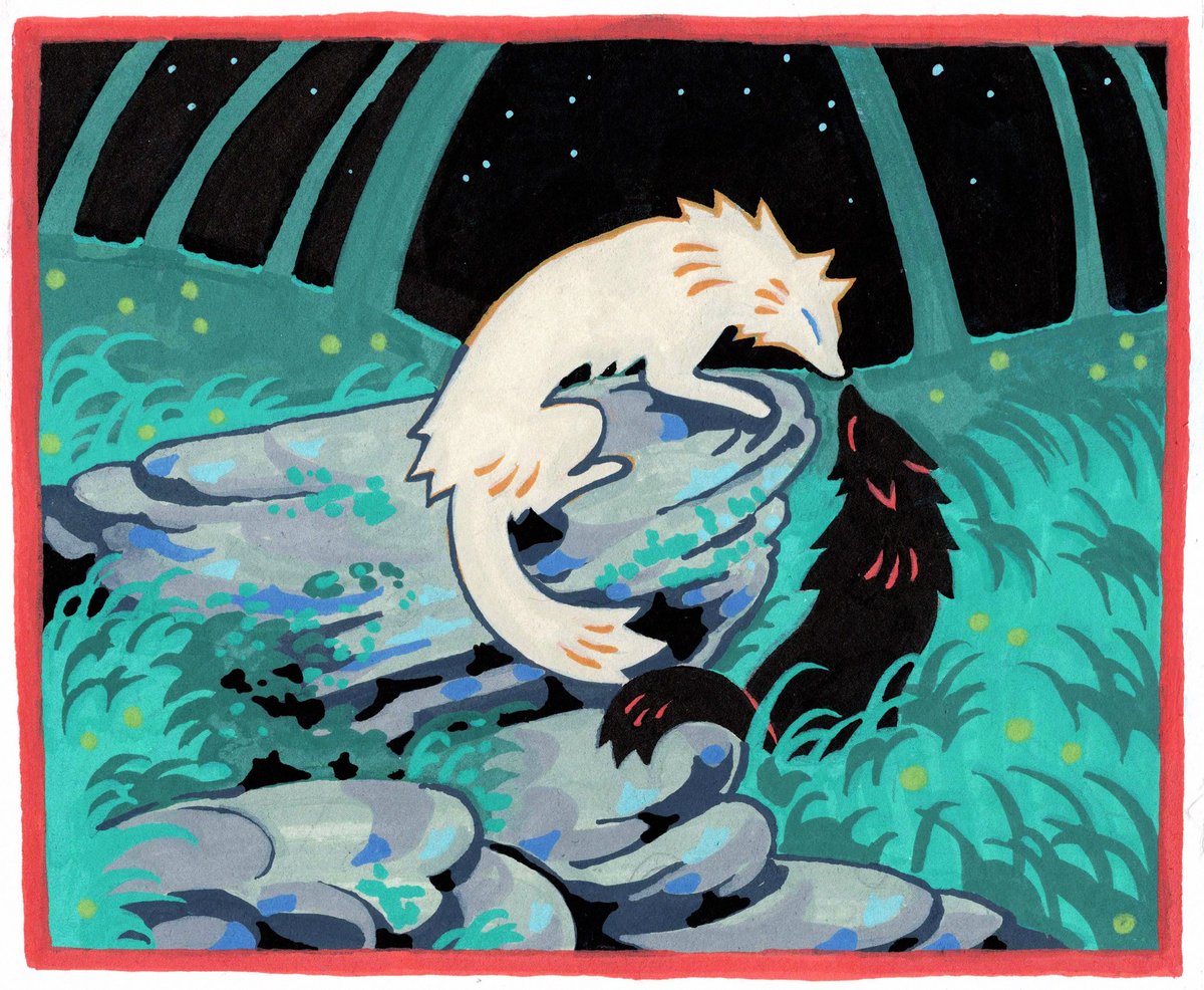 fernwhisker's tweet image. to the end, never leave