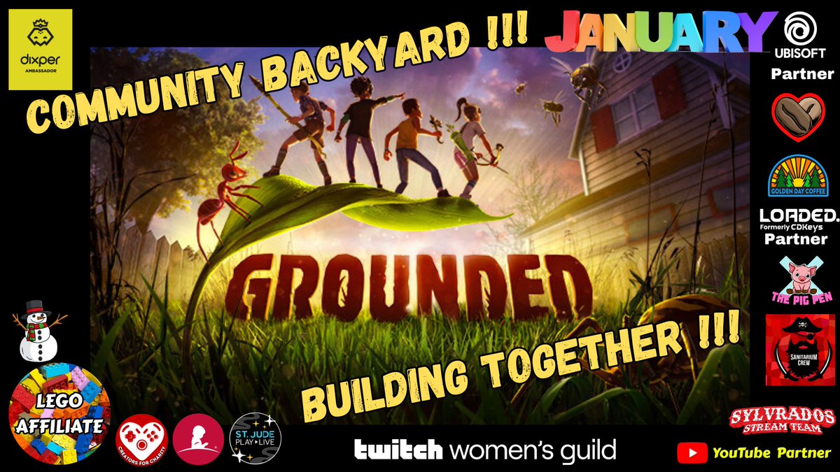 Pepp3rpottsS's tweet photo. 🐝Community Backyard 13 Bases!🐝!Events | !Wolf | !ReportCard | !Ghost [18+] Multi x3 https://t.co/XACNTaOAQ6 
https://t.co/UOyJZVXQGR 
#Grounded #Obsidian #ObsidianEntertainment #StJudeAmbassador #TwitchWomensGuild #DixperAmbassador #DixperPartner #LoadedPartner #LegoAffiliate https://t.co/2GrE9u3F56