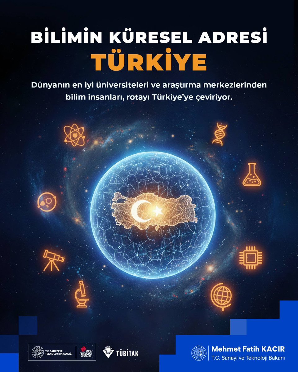 Hani lan, Türkiye de beyin göçü yaşanıyordu ?

88'i Türk olmak üzere 50 ülkeden, 175 nitelikli araştırmacı, Tubitak Uluslararası Lider ve Genç Araştırmacılar Programları 2025 yılı çağrısına başvurdu.

Harvard’dan Stanford’a, Oxford’dan Osaka'dan Türkiyeye gelen süper beyinler