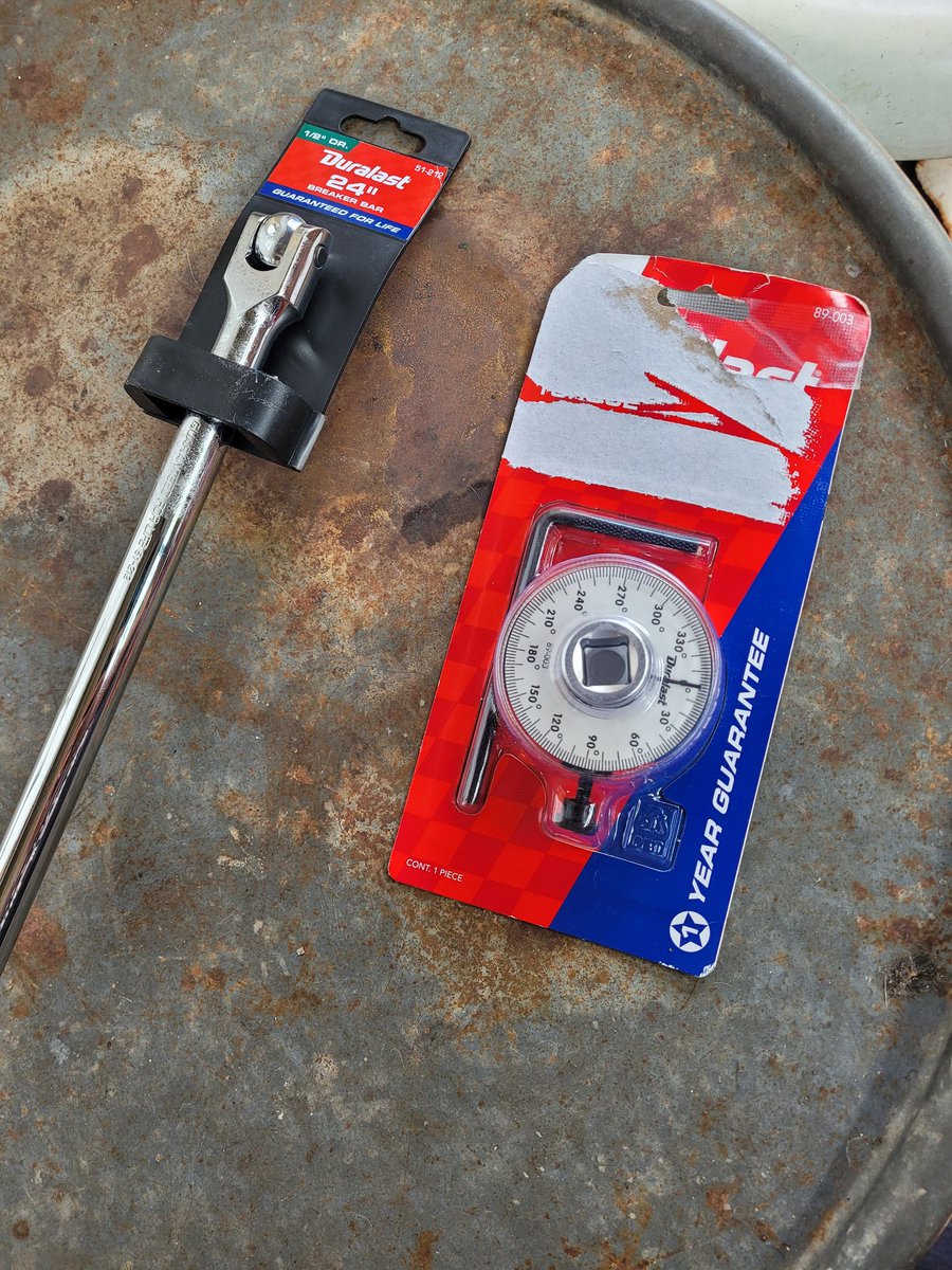 Breaker bar de 24" pa los tornillitos pegados 😌