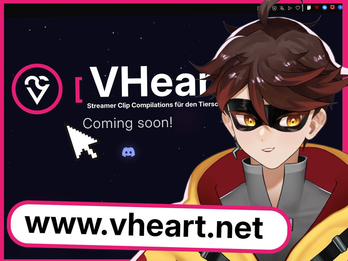 VHeart ist online! 🌐✨

Unter vheart.net findet ihr ab sofort unsere (Work-in-Progress) Website. 

Außerdem helft uns beim Traffic-Test: Einmal öffnen, kurz umschauen und weitersagen! Bald gehts los🤝🔥 
#VHeart #Charity