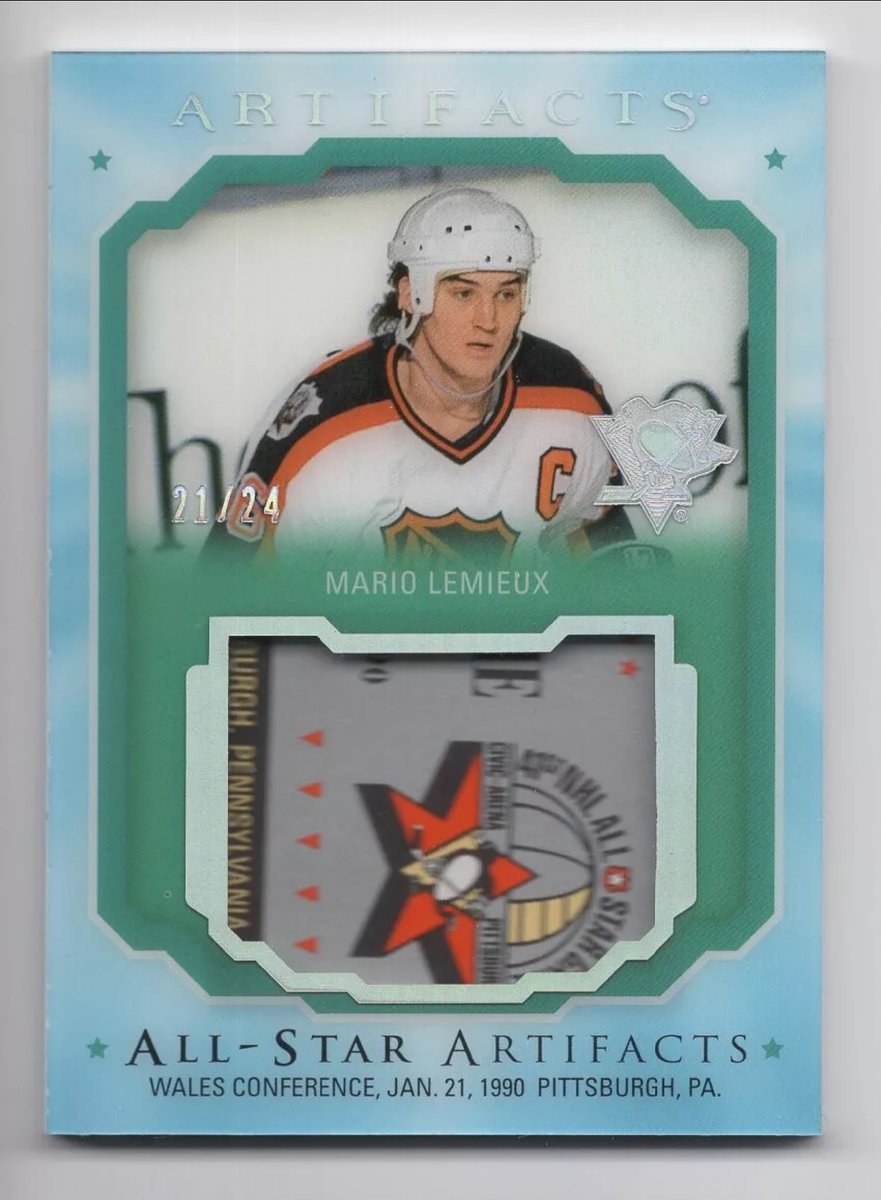 The_Owners_Box's tweet photo. @imoMitchCards Not a $1000 card or really anything special, But I love it because he won the MVP in that All-Star game that was hosted in his home city. You just don't see those everyday. But I love it. #LetsGoPens https://t.co/YTAvQit2WH