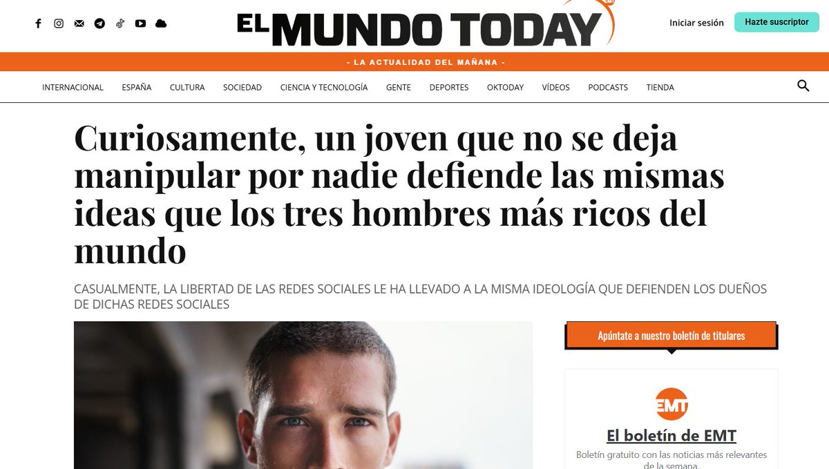 SHkBk_GRX's tweet image. Siempre pienso en este titular cuando alguien me dice 'soy librepensador' o 'no me dejo llevar por etiquetas ideológicas'