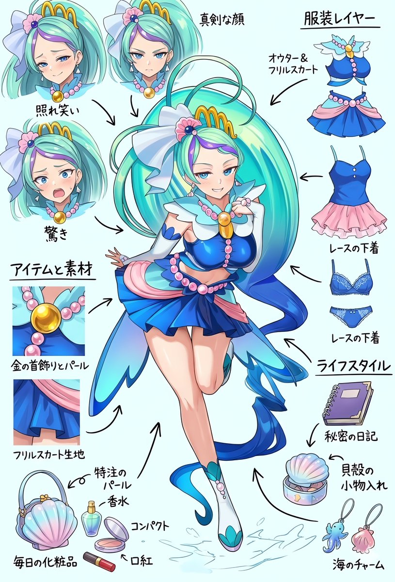 リクエストありがとうございました🐚🫧
今日のコーディネート
キュアマーメイド
Tap 4k Recommendations.