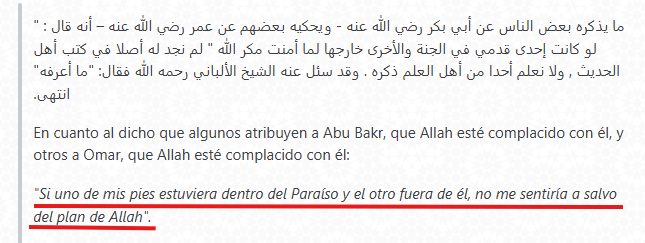 FindingEmmaus's tweet photo. @SchneiderP88860 El islam no ofrece salvación.
Allah es descrito, entre muchas cosas, como el ''mejor de los engañadores''.

A tal grado, que uno de los más fieles seguidores de Muhammad, confesó que aún teniendo un pie en el paraíso, no confiaría en Allah. https://t.co/YjNX1A3RST